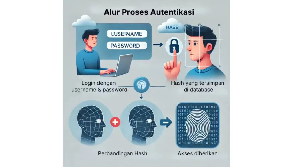 Alur Proses Autentikasi