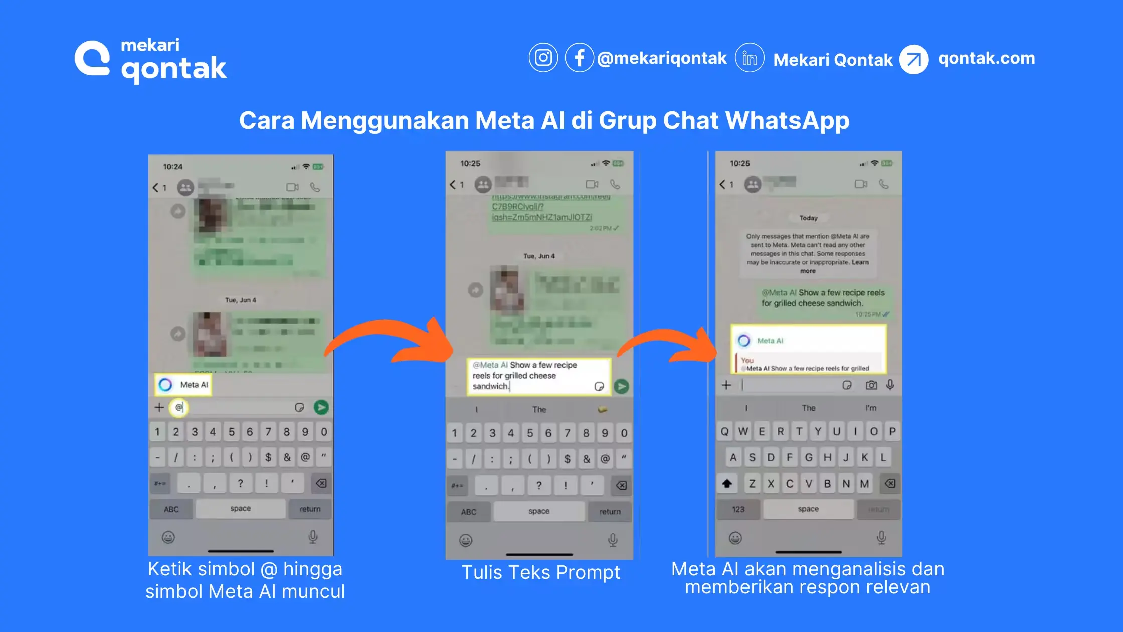 Cara Menggunakan Meta AI di Grup Chat WhatsApp Cara Menggunakan Meta AI di Grup Chat WhatsApp