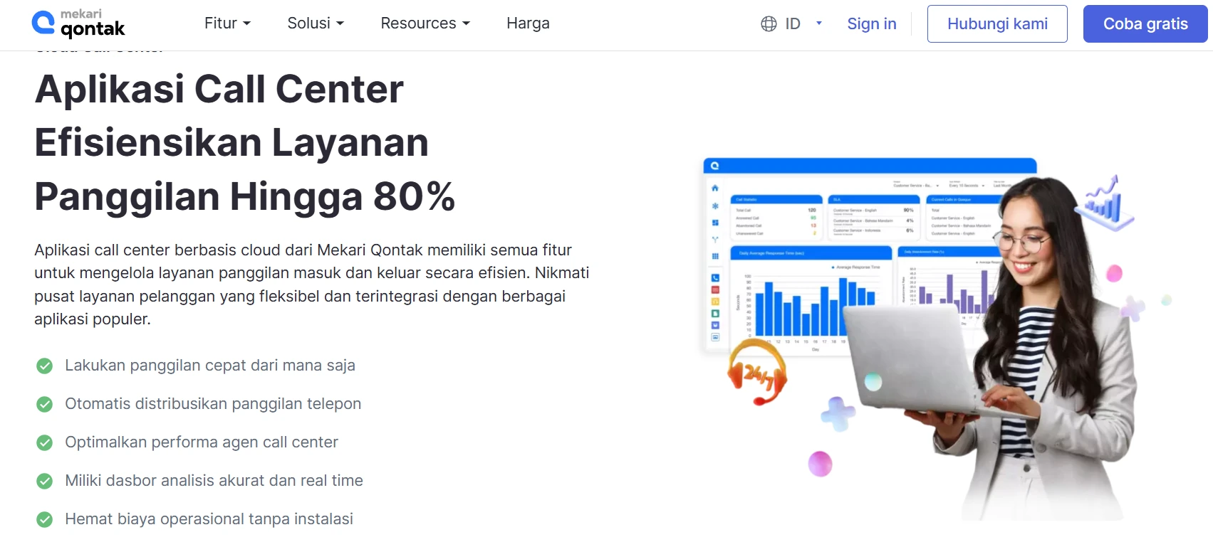 Rekomendasi Software Omnichannel Call center_Mekari Qontak