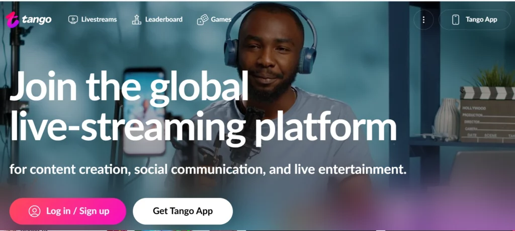 Rekomendasi aplikasi live broadcast_Tango