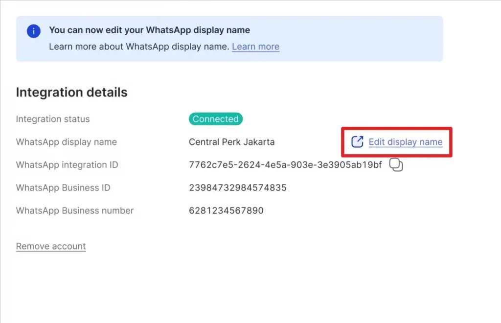 Step 2. Hubungkan nomor WhatsApp Business Anda Hubungkan Nomor WhatsApp