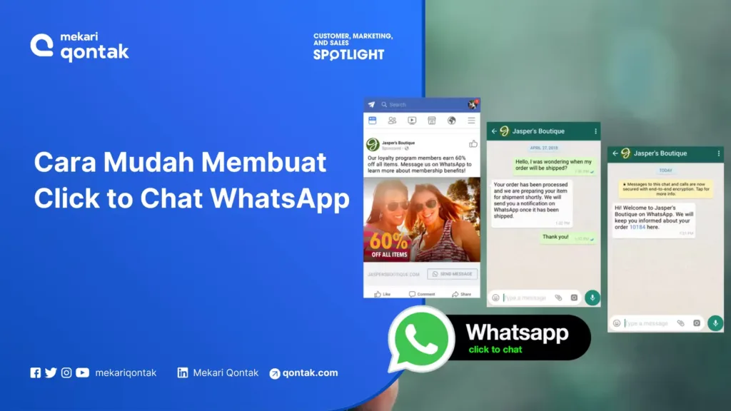 Ilustrasi Cara Membuat Click to Chat WhatsApp yang Mudah dan Praktis Cara Membuat Click to Chat WhatsApp yang Mudah dan Praktis