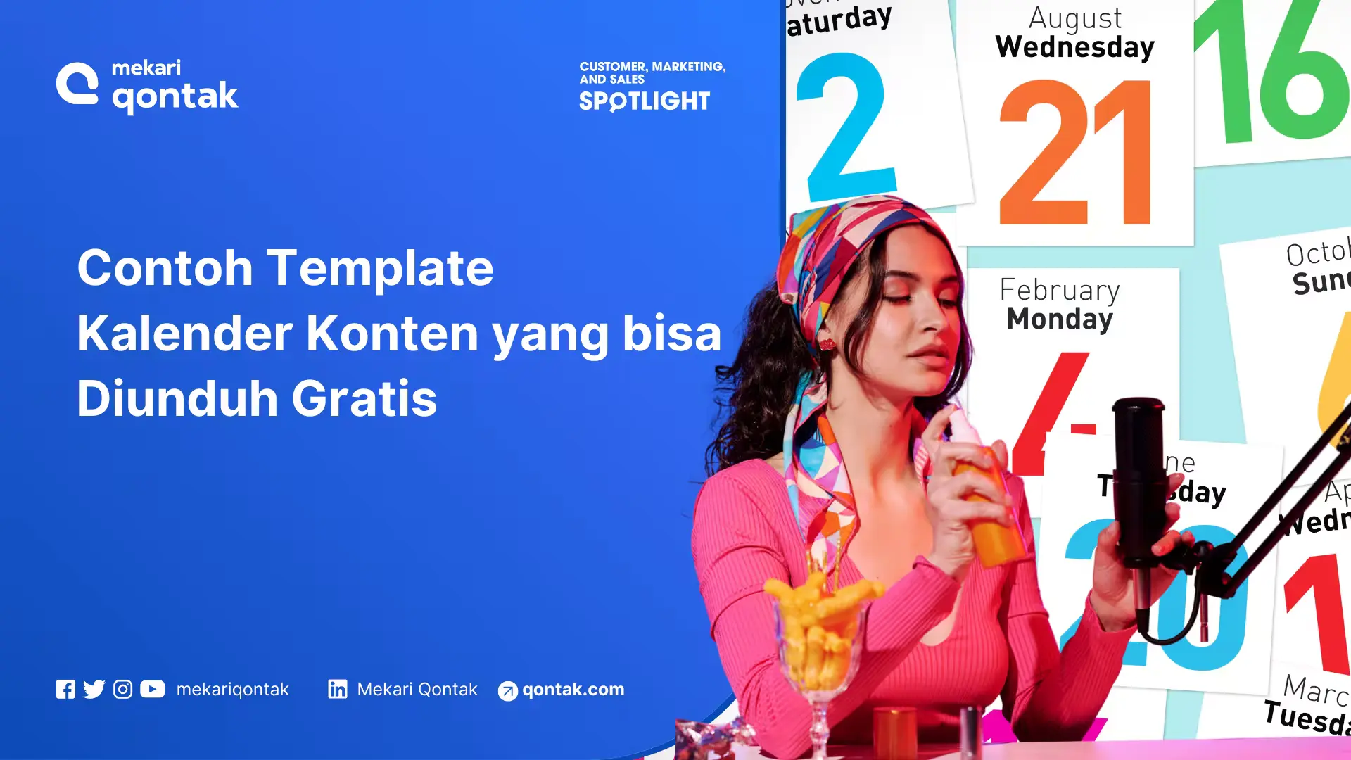 Contoh Template Kalender Konten Gratis: Organisasi Konten Jadi Lebih Mudah!
