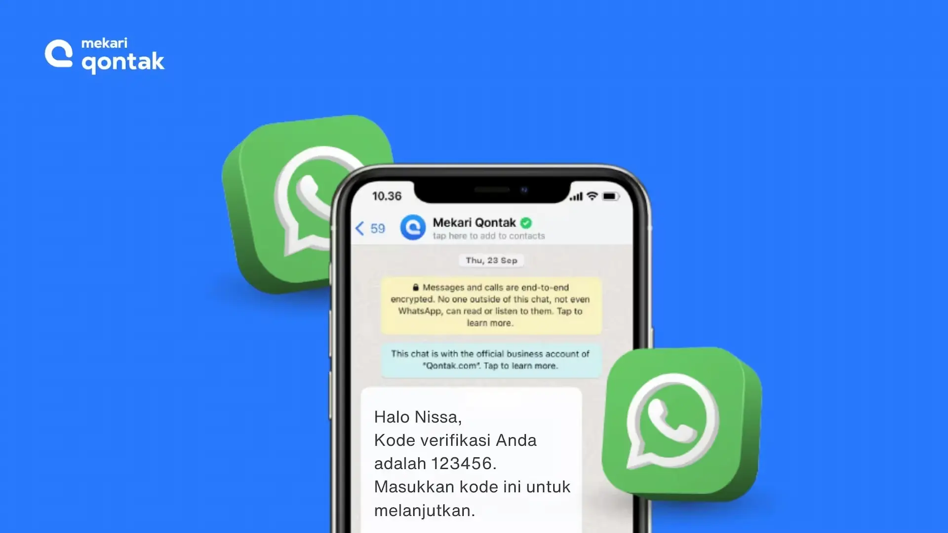 Contoh Template WhatsApp API - Authentication Conversation Contoh Template WhatsApp API - Authentication Conversation