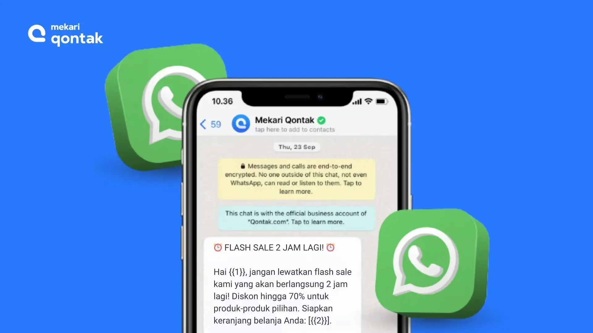 Contoh Template WhatsApp API - Marketing Conversation Contoh Template WhatsApp API - Marketing Conversation