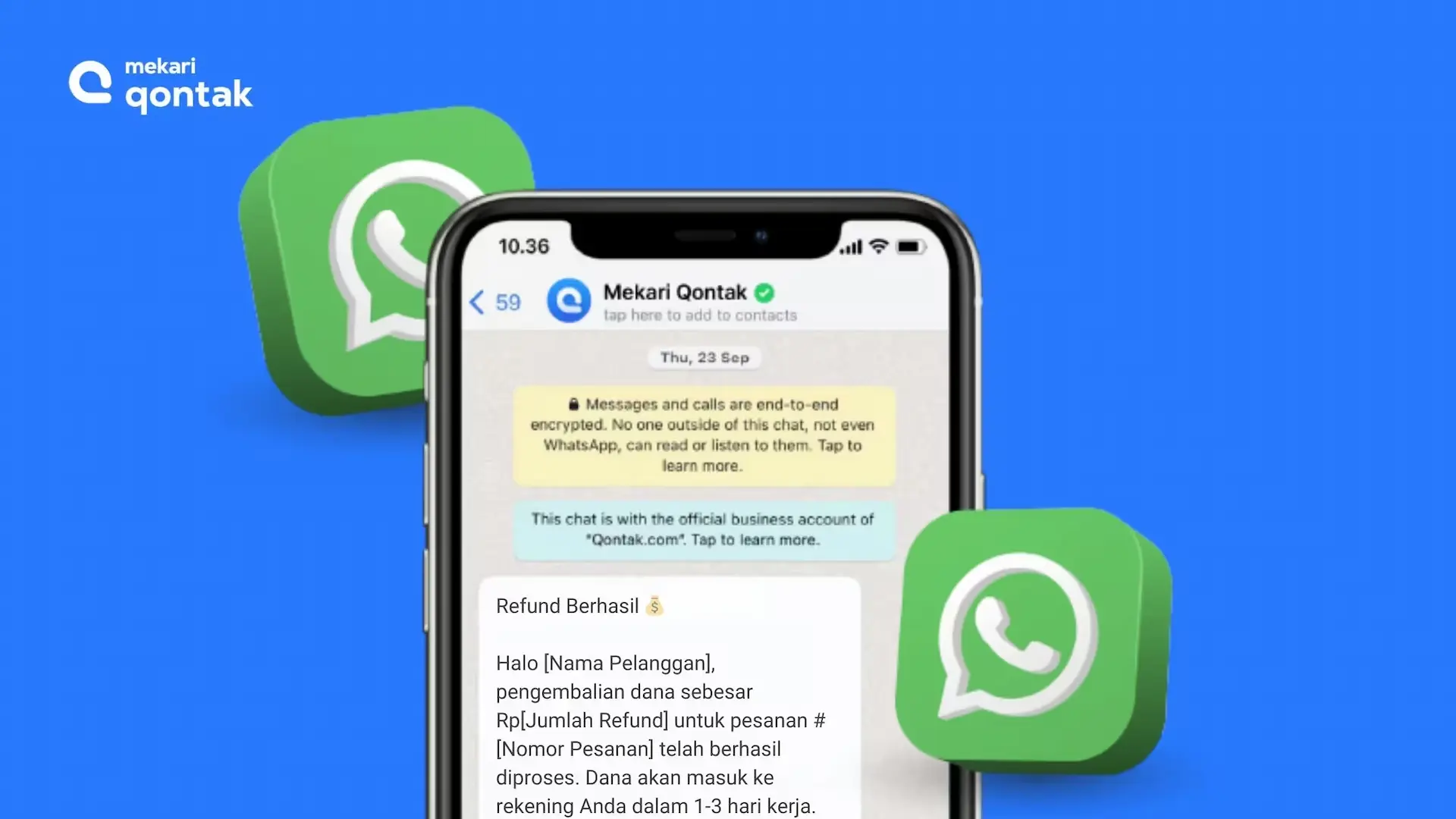Contoh Template WhatsApp API - Pesan Transaksi Contoh Template WhatsApp API - Pesan Transaksi