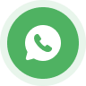 Ikon WhatsApp berwarna hijau menunjukkan simbol telepon dalam lingkaran, mengindikasikan komunikasi instan di platform digital.