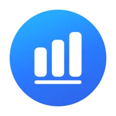 Ikon dengan tiga batang vertikal yang menunjukkan peningkatan, melambangkan pertumbuhan atau kemajuan dalam konteks bisnis atau data analitik.