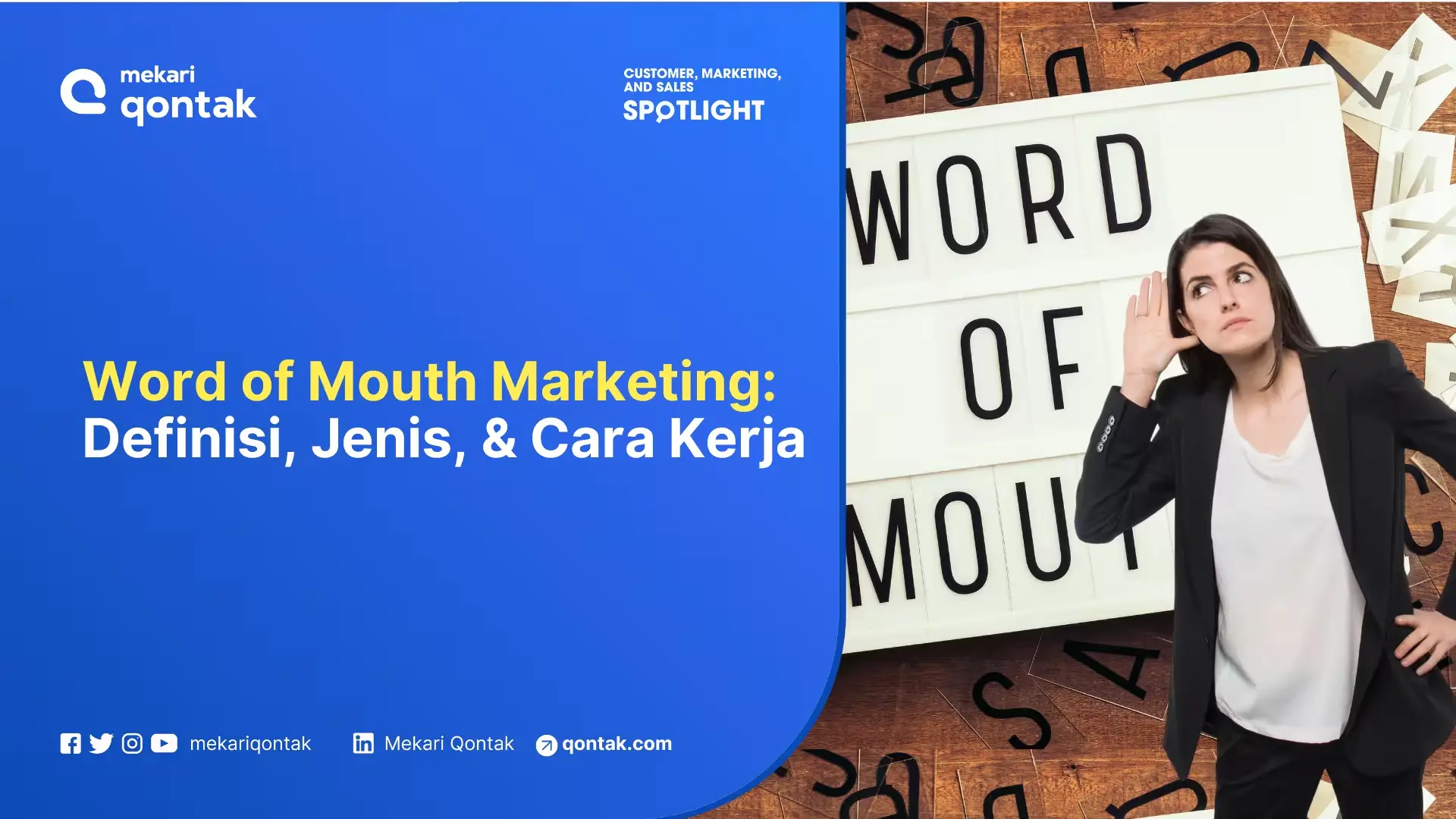 Word of Mouth Marketing: Pengertian, Jenis, dan Cara Kerjanya
