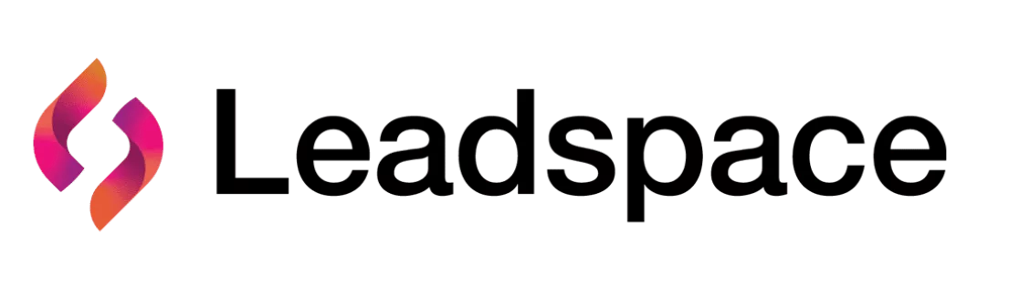 Sebuah logo modern dengan elemen berwarna merah muda dan oranye, menunjukkan identitas merek yang dinamis dalam konteks teknologi atau kreatif.