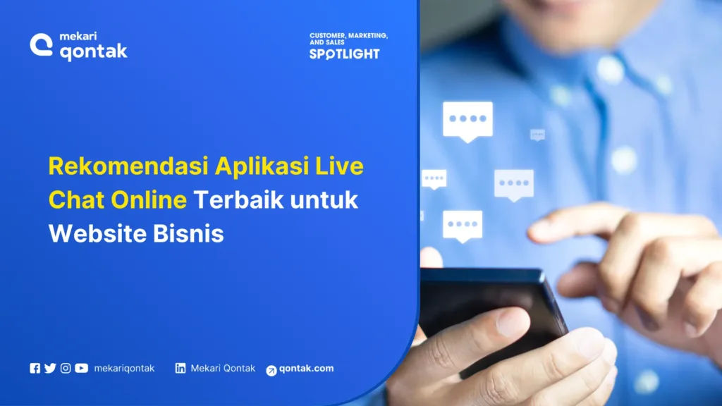 Rekomendasi Aplikasi Live Chat Online Terbaik untuk Website Bisnis Rekomendasi Aplikasi Live Chat Online Terbaik untuk Website Bisnis