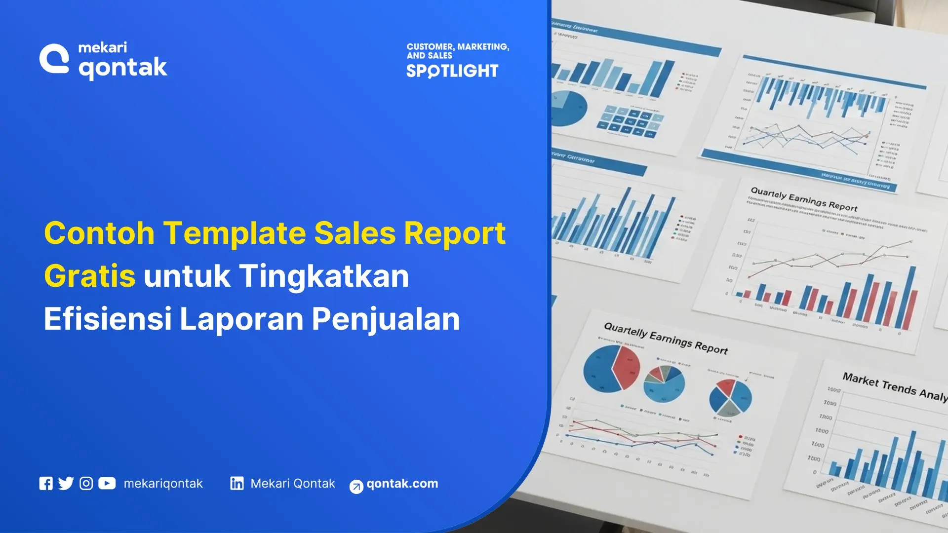 Contoh Template Sales Report Gratis untuk Tingkatkan Efisiensi Laporan Penjualan