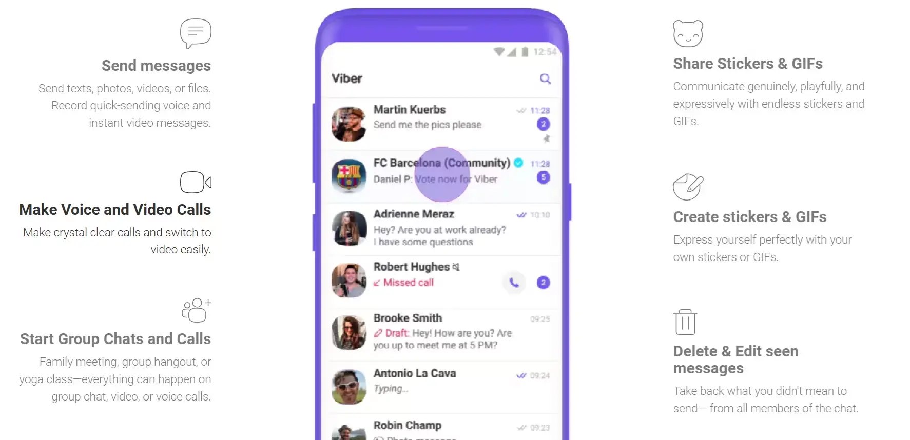 Tampilan Halaman Homepage Alternatif WhatsApp Business Viber Halaman Homepage Alternatif WhatsApp Business Viber