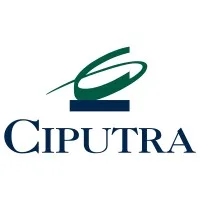 Logo Ciputra menonjolkan huruf "C" dan simbol yang dinamis, mencerminkan inovasi dalam bisnis. Digunakan di berbagai platform untuk branding professional.