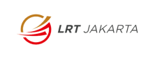Logo perusahaan dengan elemen grafis melingkar dan teks berwarna hitam, mengekspresikan identitas merek dalam konteks bisnis dan profesional.
