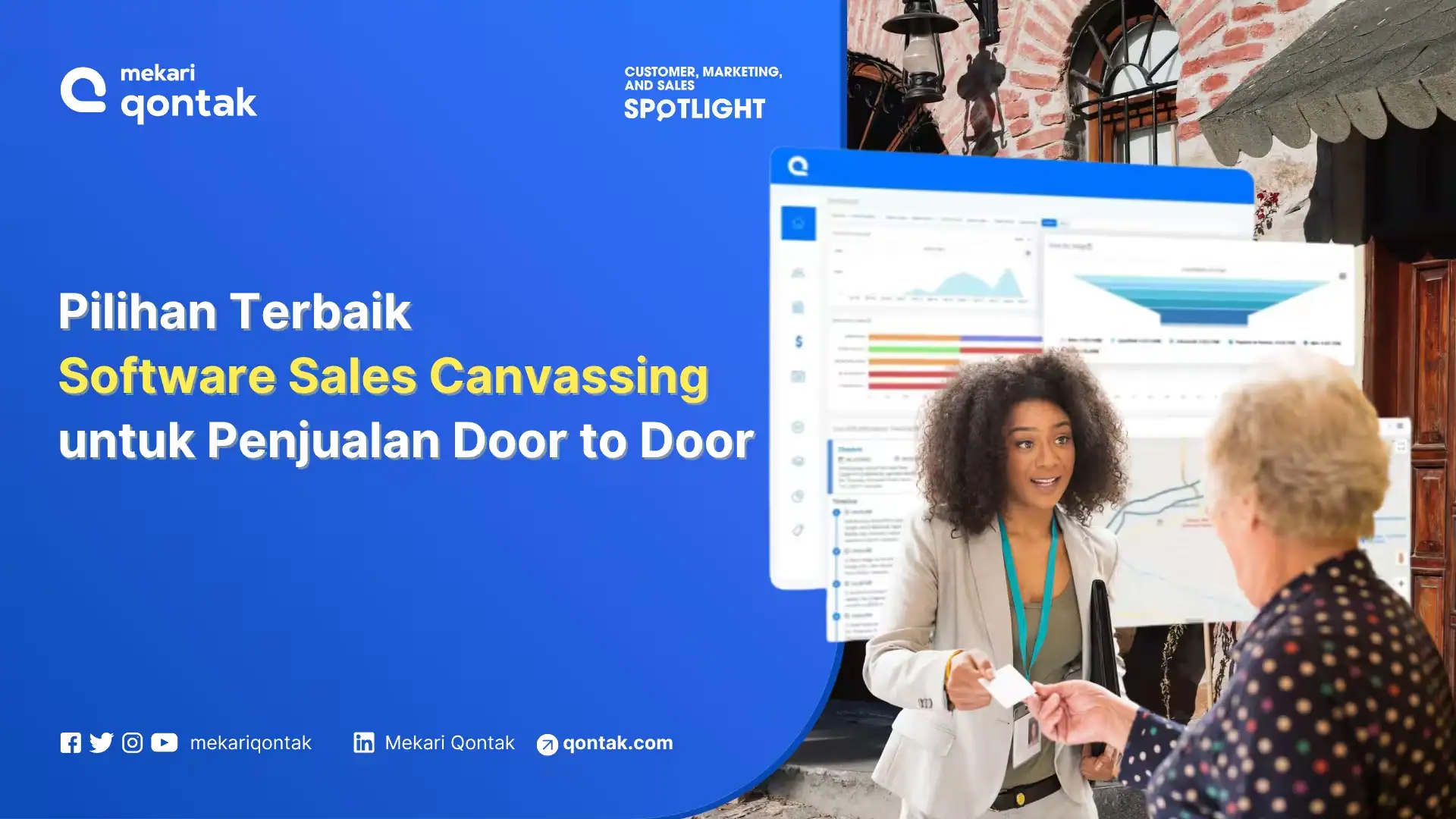 Rekomendasi Software Sales Canvassing Terbaik untuk Penjualan Door to Door