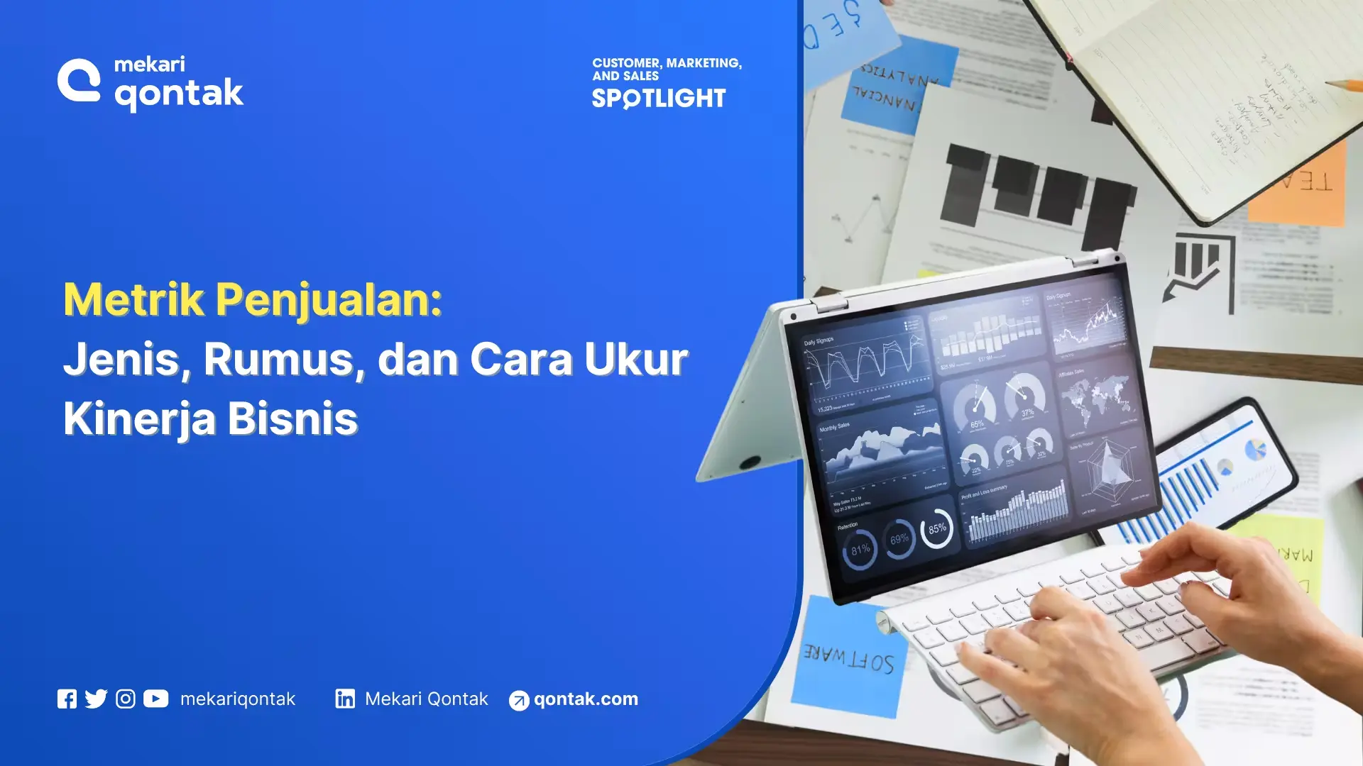 Metrik Penjualan: Jenis, Rumus, dan Cara Ukur Kinerja Bisnis