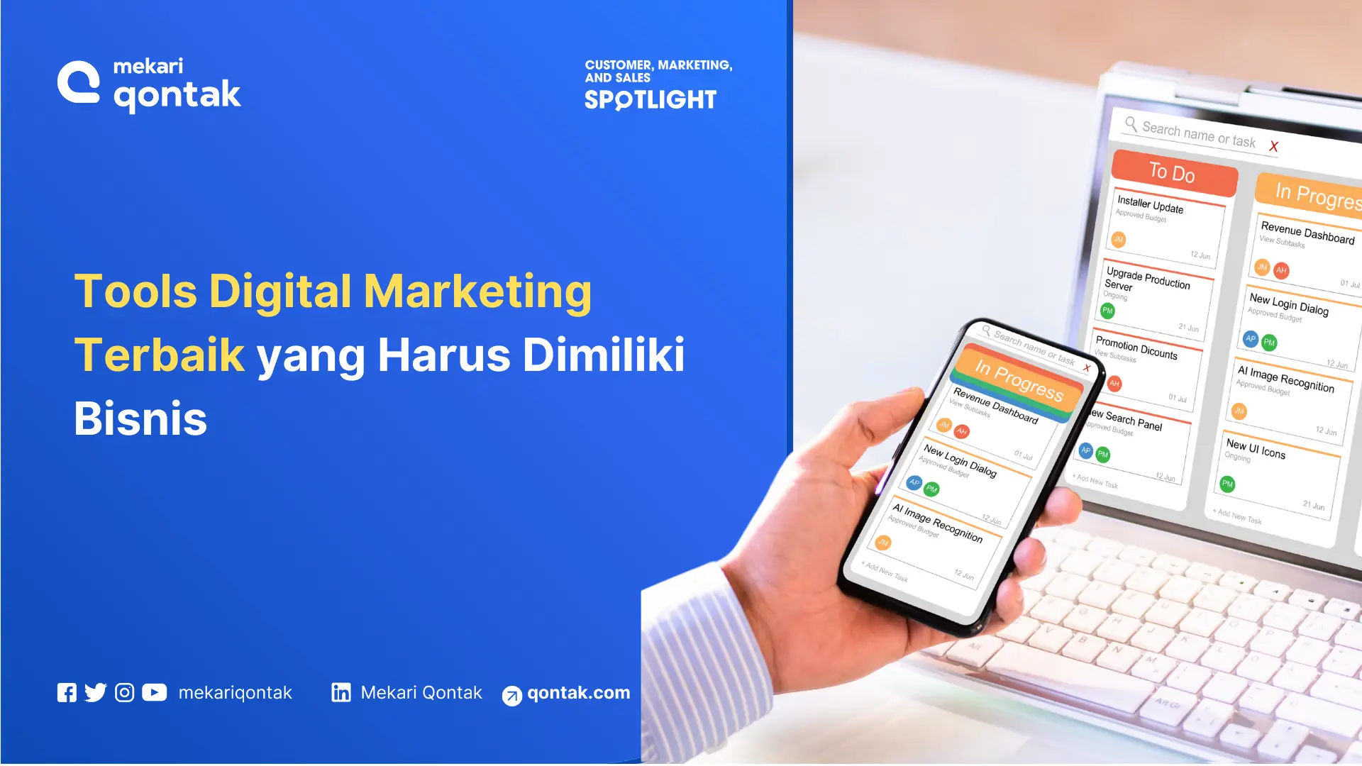 Tools Digital Marketing Terbaik untuk Kelola Pemasaran Bisnis