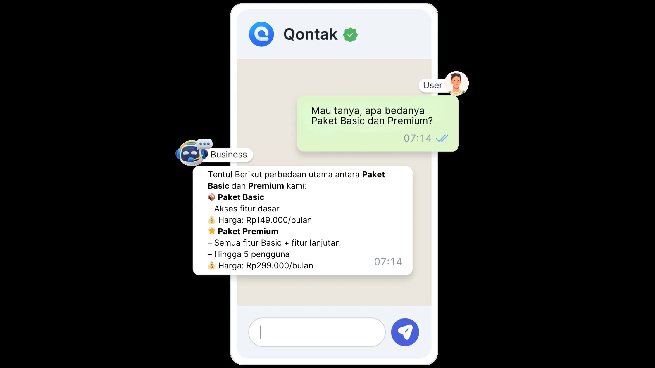 Contoh Template Chatbot CS untuk Informasi Produk dan Layanan Contoh Template Chatbot CS untuk Informasi Produk dan Layanan