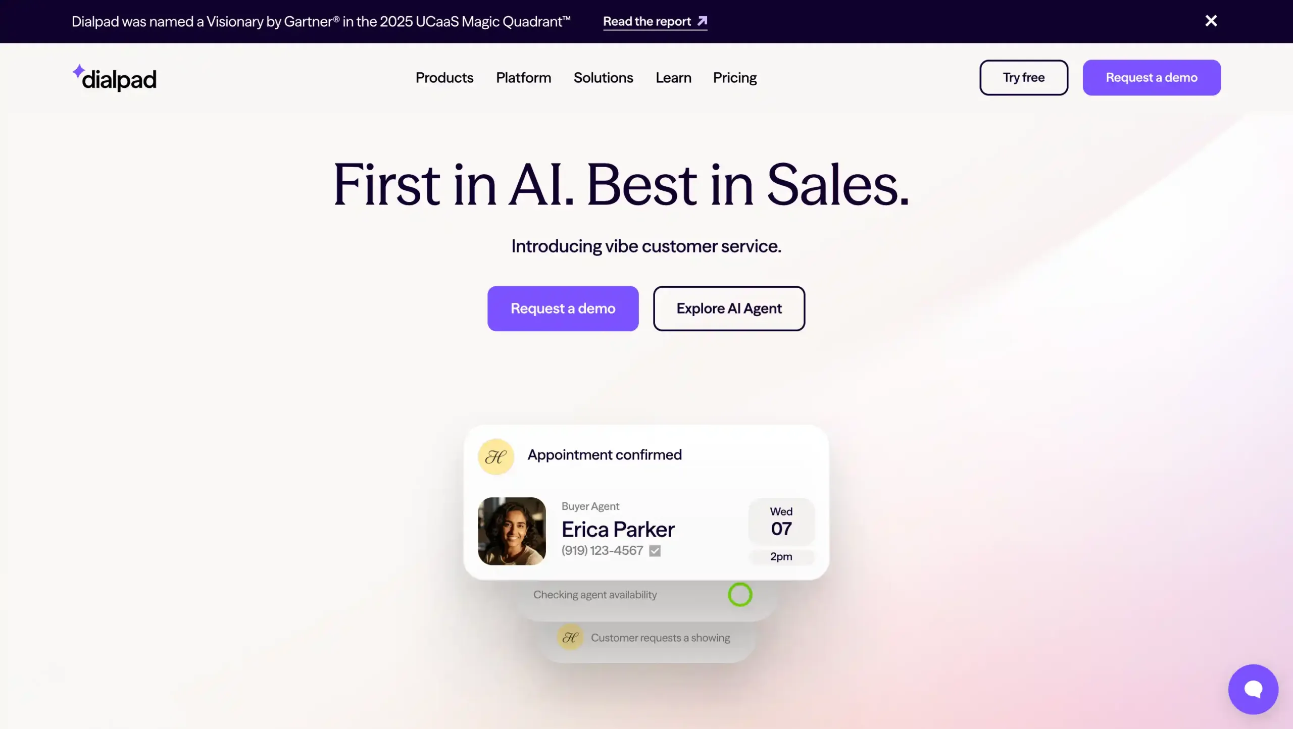 Landing Page Dialpad Dialpad-call management software