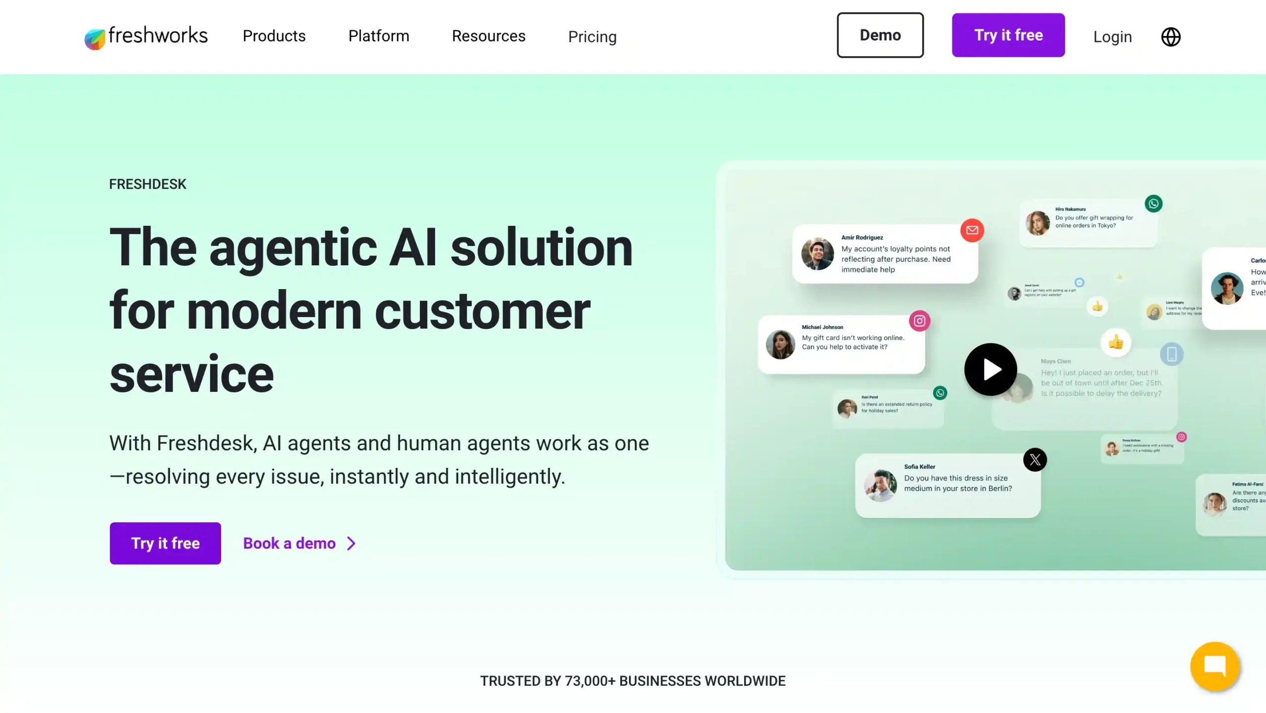 best ai workflow automation tools-freshdesk