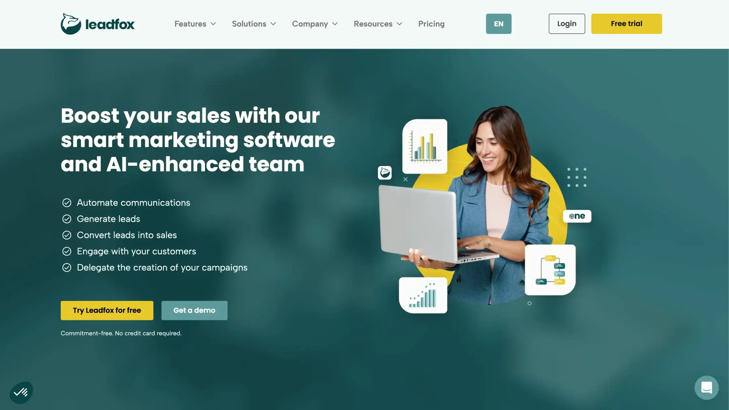 Landing Page Leadfox Leadfox