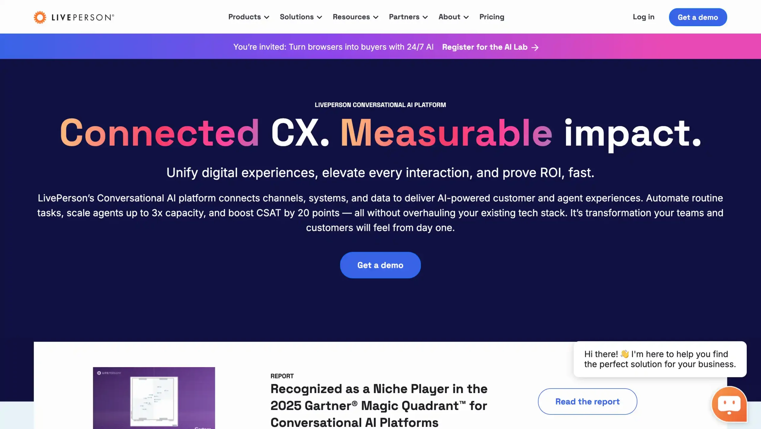 Landing Page LivePerson Engagement Management Software_LivePerson