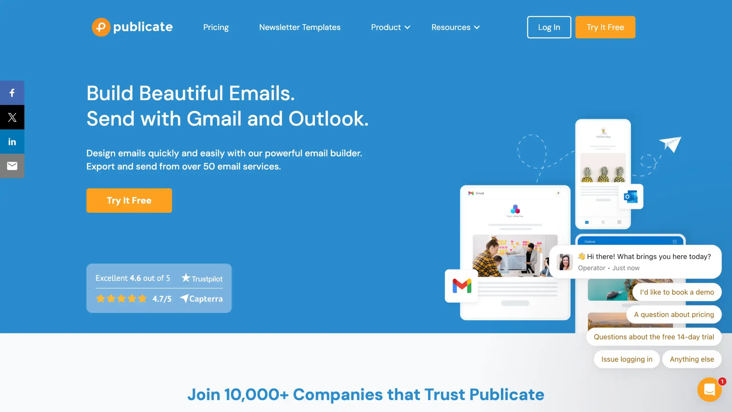 Landing Page Publicate Publicate