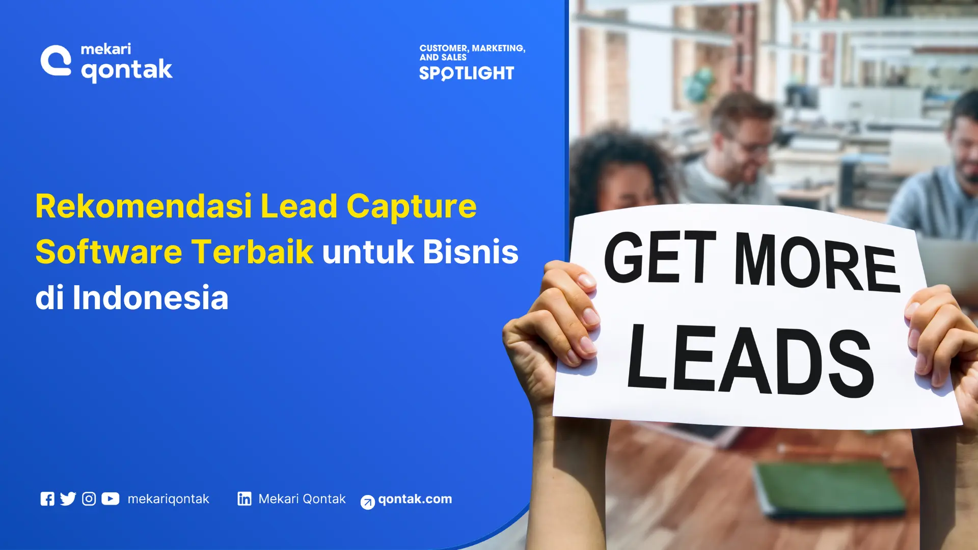 Rekomendasi Lead Capture Software Terbaik Untuk Bisnis Di Indonesia