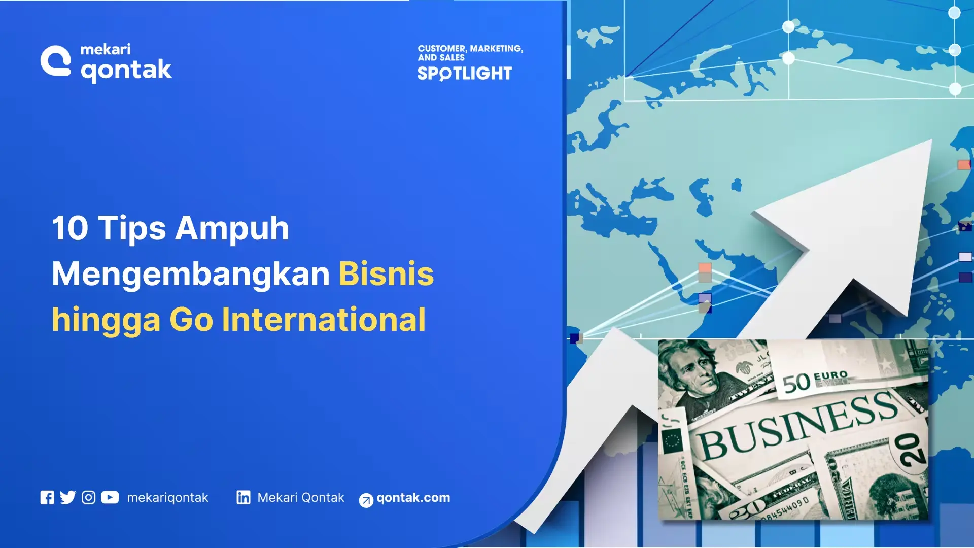 Tips Ampuh Mengembangkan Bisnis hingga Go International