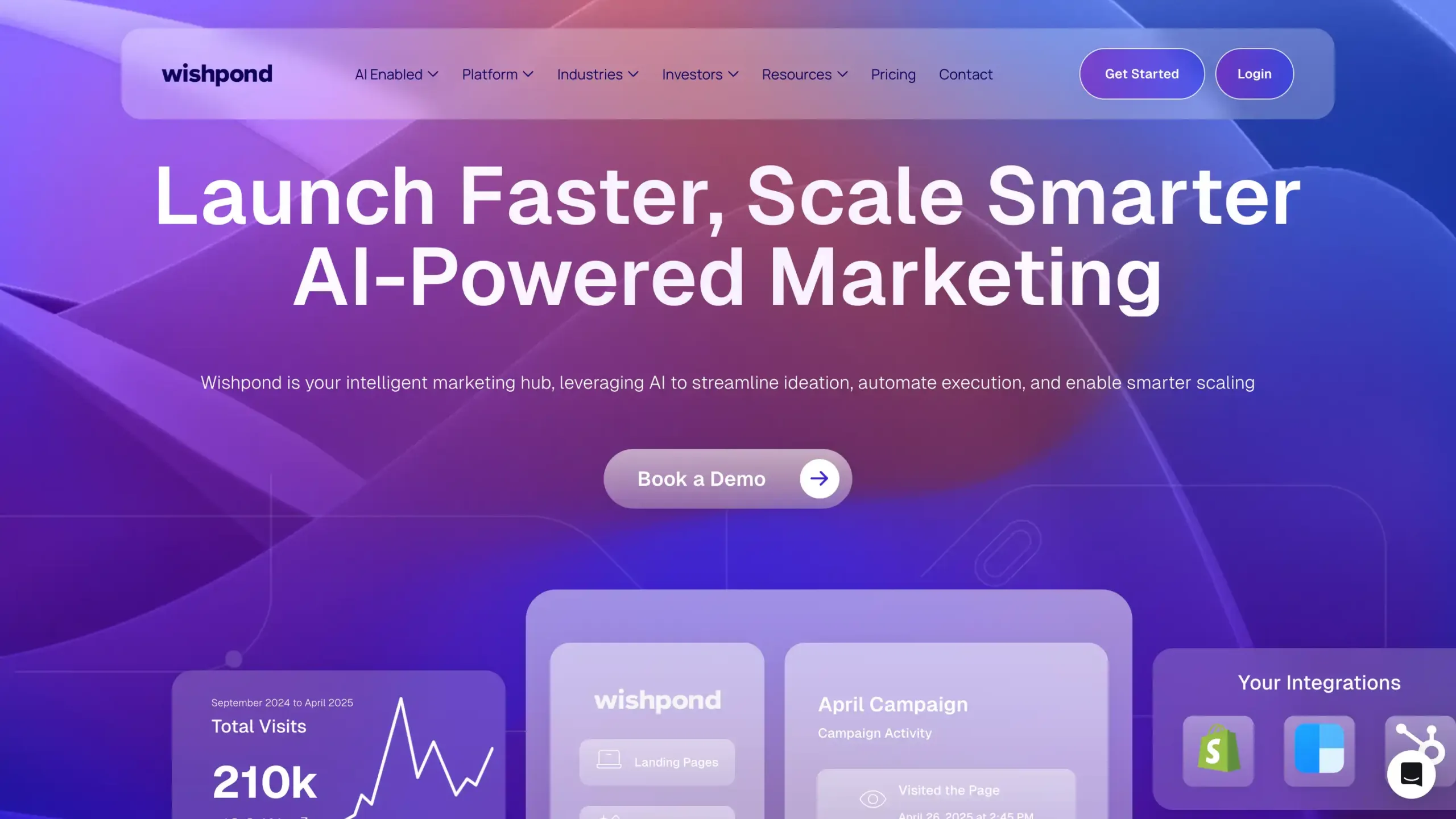 Landing Page Wishpond Lead Capture Software-Wishpond