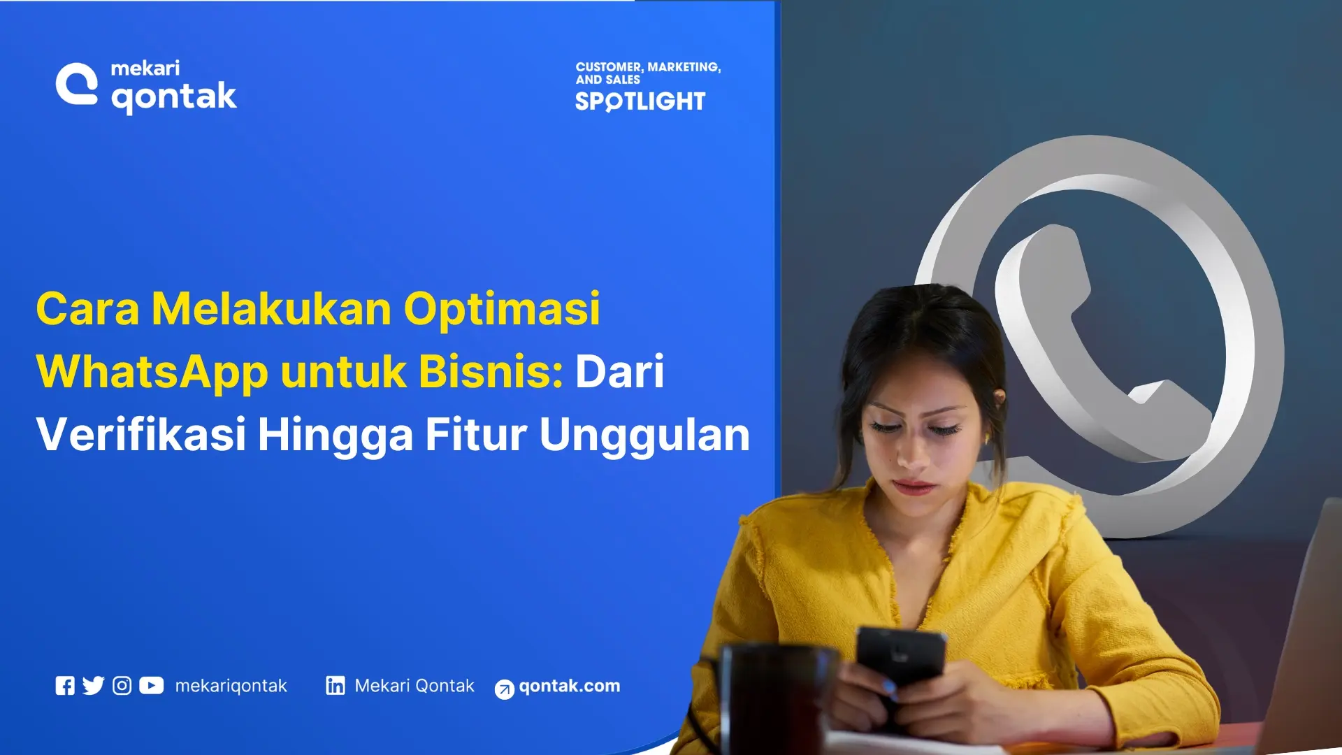 Cara Melakukan Optimasi WhatsApp untuk Bisnis