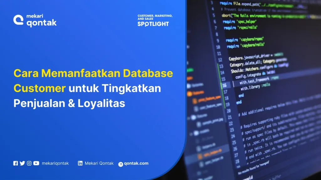 Ilustrasi Cara Memanfaatkan Database Customer Cara Memanfaatkan Database Customer