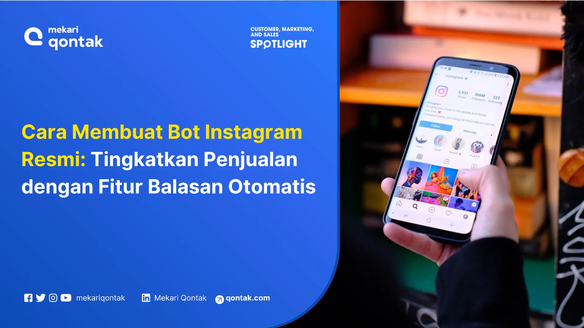 Ilustrasi Cara Membuat Bot Instagram untuk Meningkatkan Sales