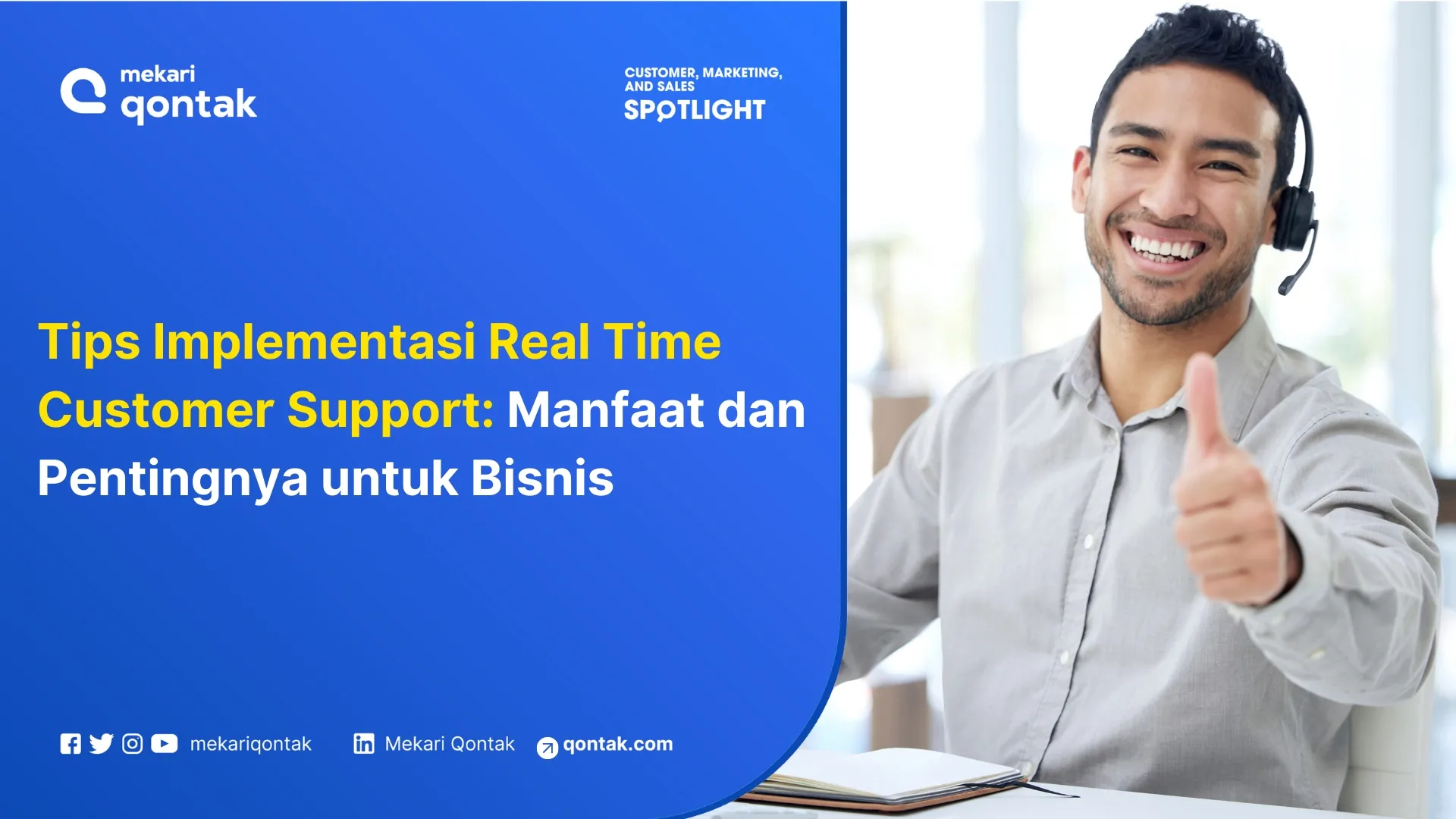 Panduan Real Time Customer Support untuk Pemula