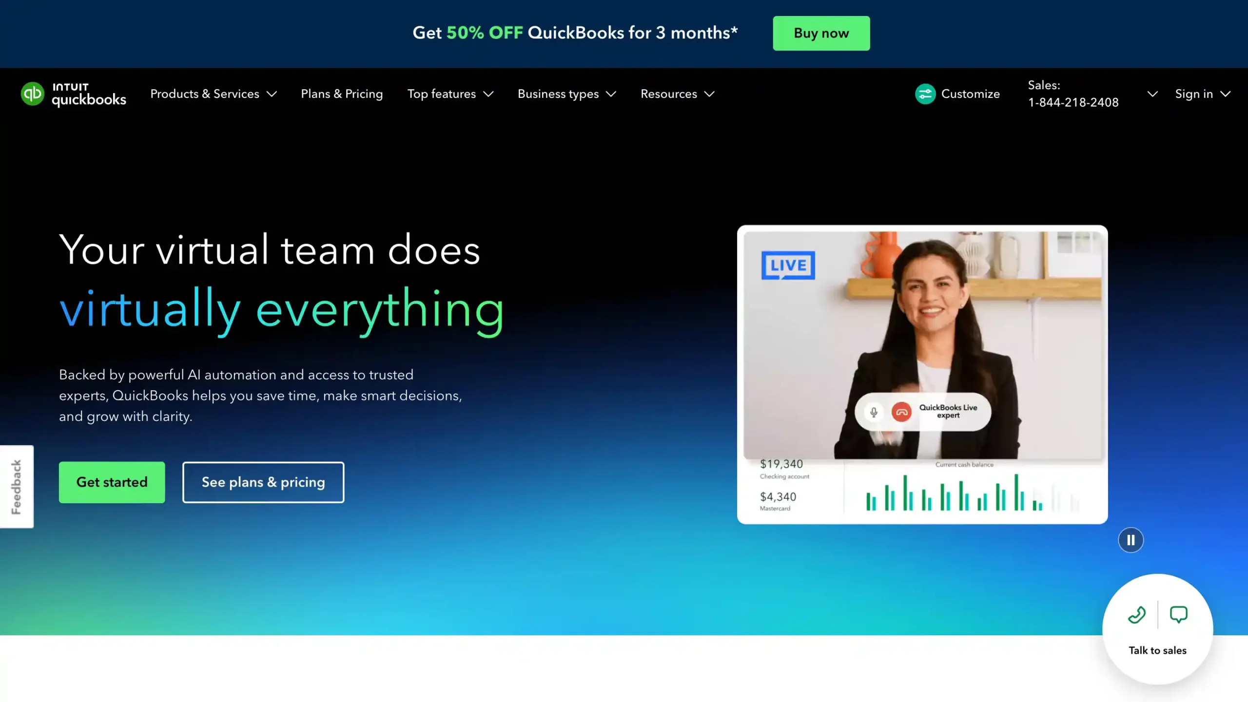 Landing Page QuickBooks Online Order Management Platform-QuickBooks Online