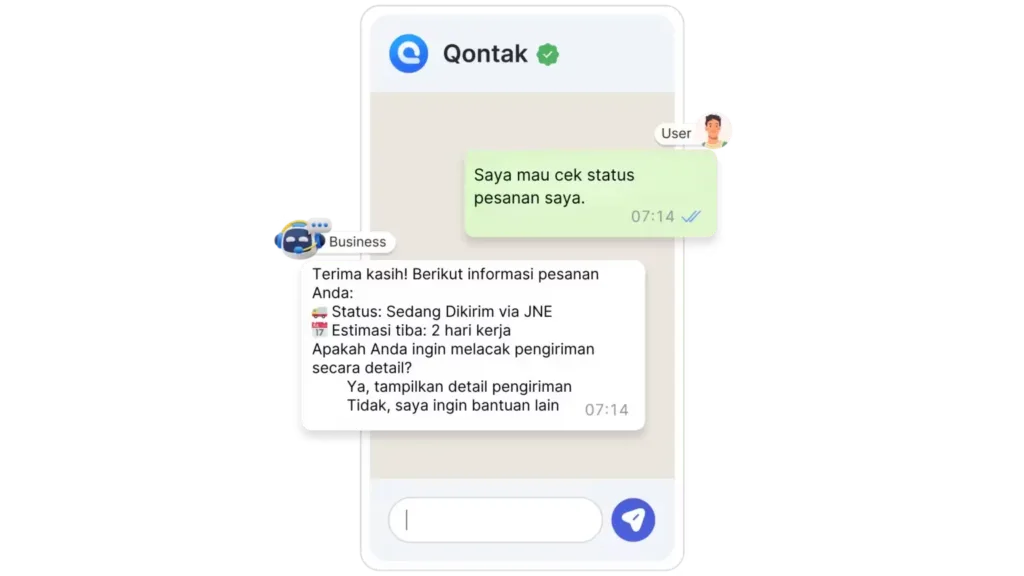 Menyediakan customer service yang baik