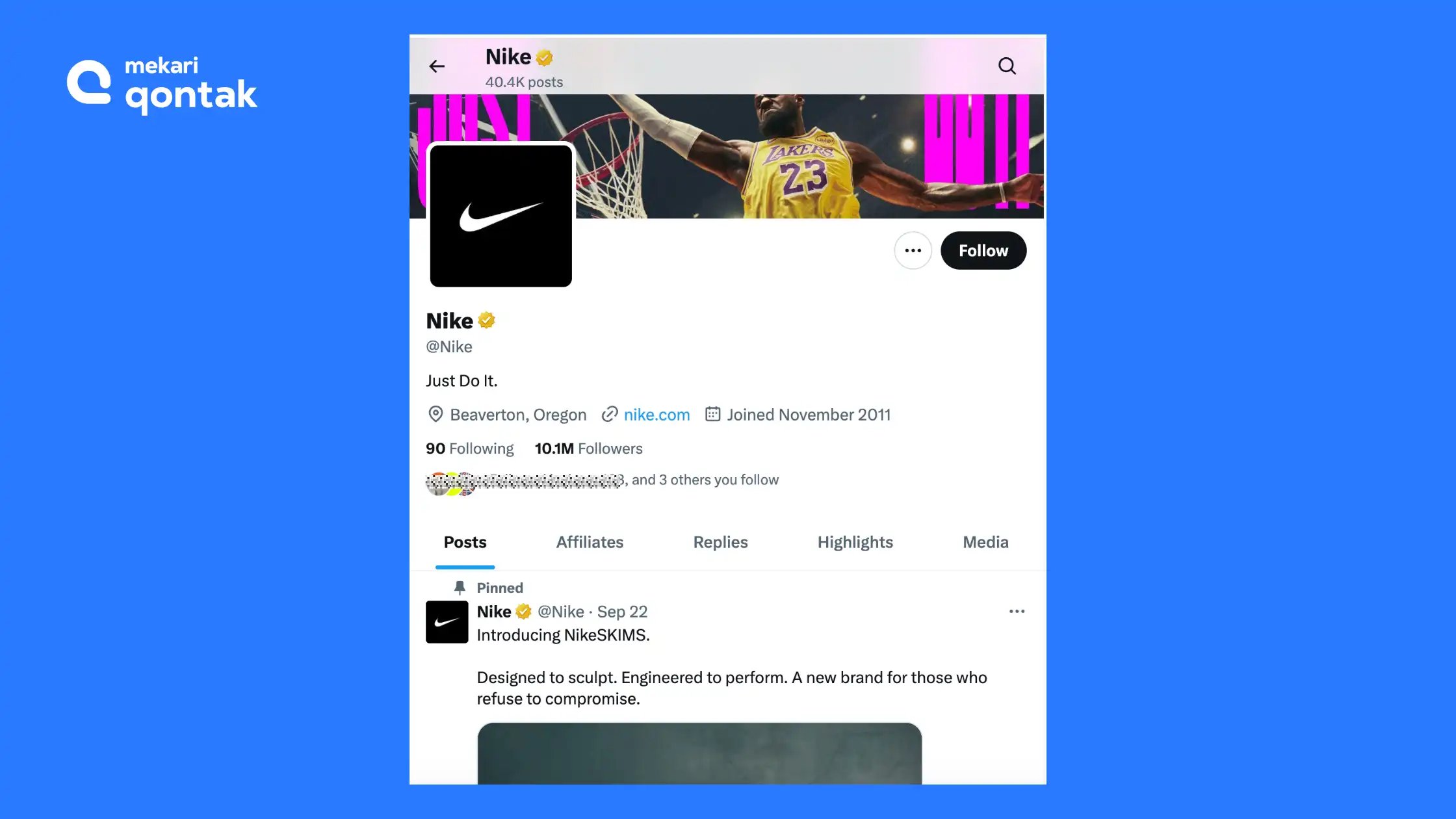 Contoh Social Media Optimization Nike Contoh Social Media Optimization Nike