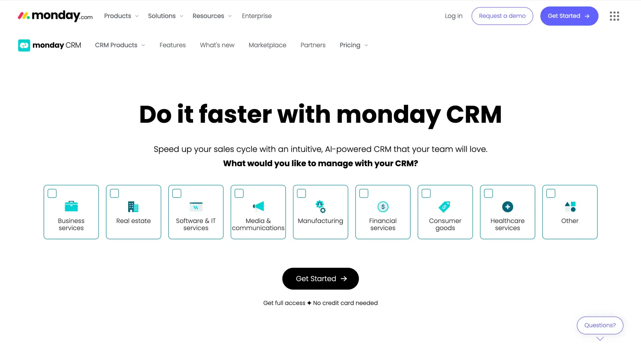 alternatif hubspot terbaik Monday CRM