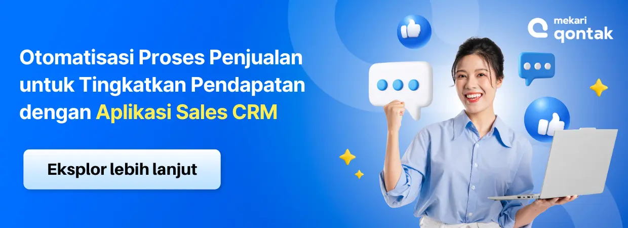 Solusi Aplikasi Sales CRM Mekari Qontak