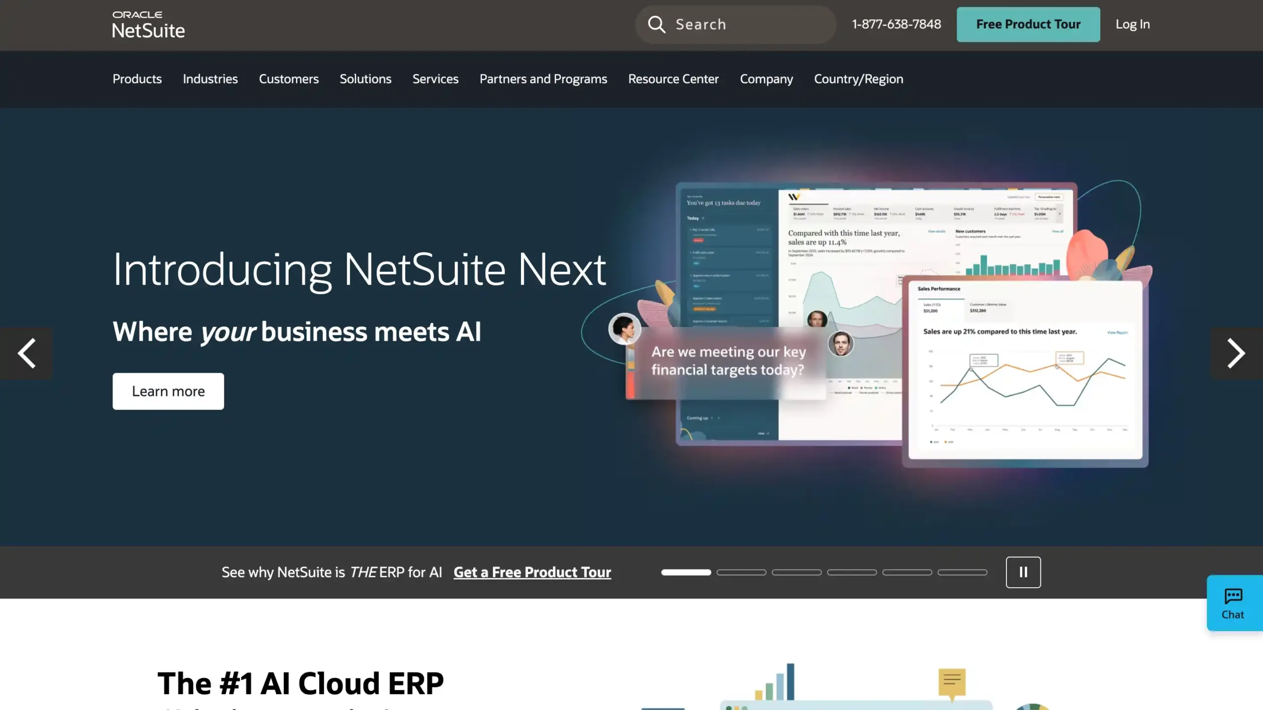 Landing Page Oracle NetSuite Oracle NetSuite-aplikasi erp terbaik