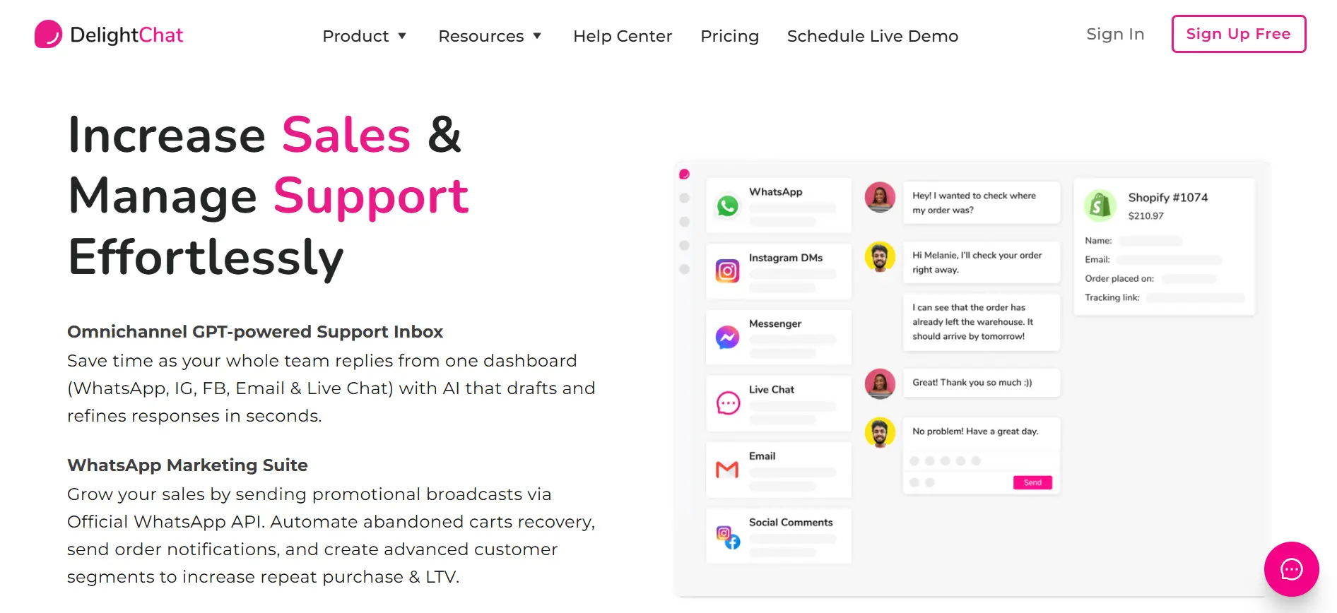 Tampilan Halaman Homepage Aplikasi Auto Reply Whatsapp DelightChat Halaman Homepage Aplikasi Auto Reply Whatsapp DelightChat