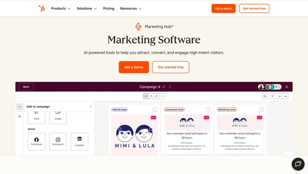 Marketing Automation Software-hubspot marketing hub