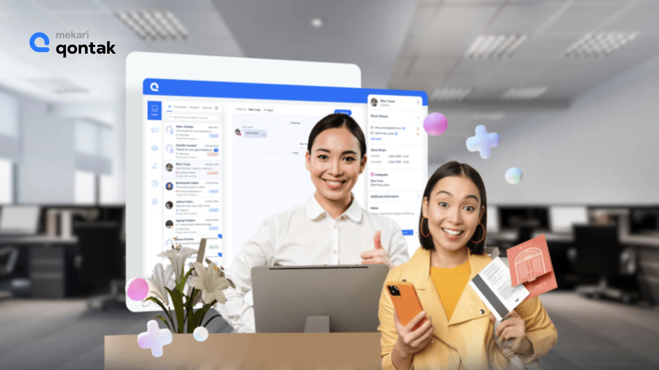 Tampilan Aplikasi Mekari Qontak strategi mengelola bisnis banyak cabang dengan CRM dan WhatsApp API_Peran CRM dalam Pengelolaan Bisnis Multi-Cabang