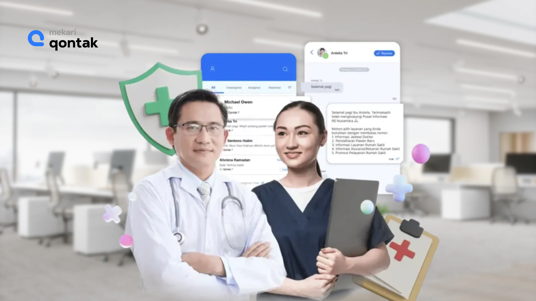 Tampilan Aplikasi Mekari Qontak strategi mengelola bisnis banyak cabang dengan CRM dan WhatsApp API_Tips Implementasi Strategi Mengelola Bisnis Banyak Cabang