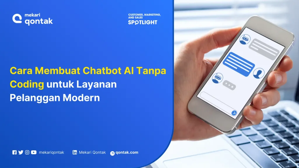 Cara Membuat Chatbot AI Tanpa Coding untuk Layanan Pelanggan Modern Cara Membuat Chatbot AI Tanpa Coding untuk Layanan Pelanggan Modern