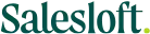 Logo yang menonjol menunjukkan nama "Salesloft" dengan desain modern. Digunakan dalam konteks pemasaran untuk menggambarkan platform penjualan.