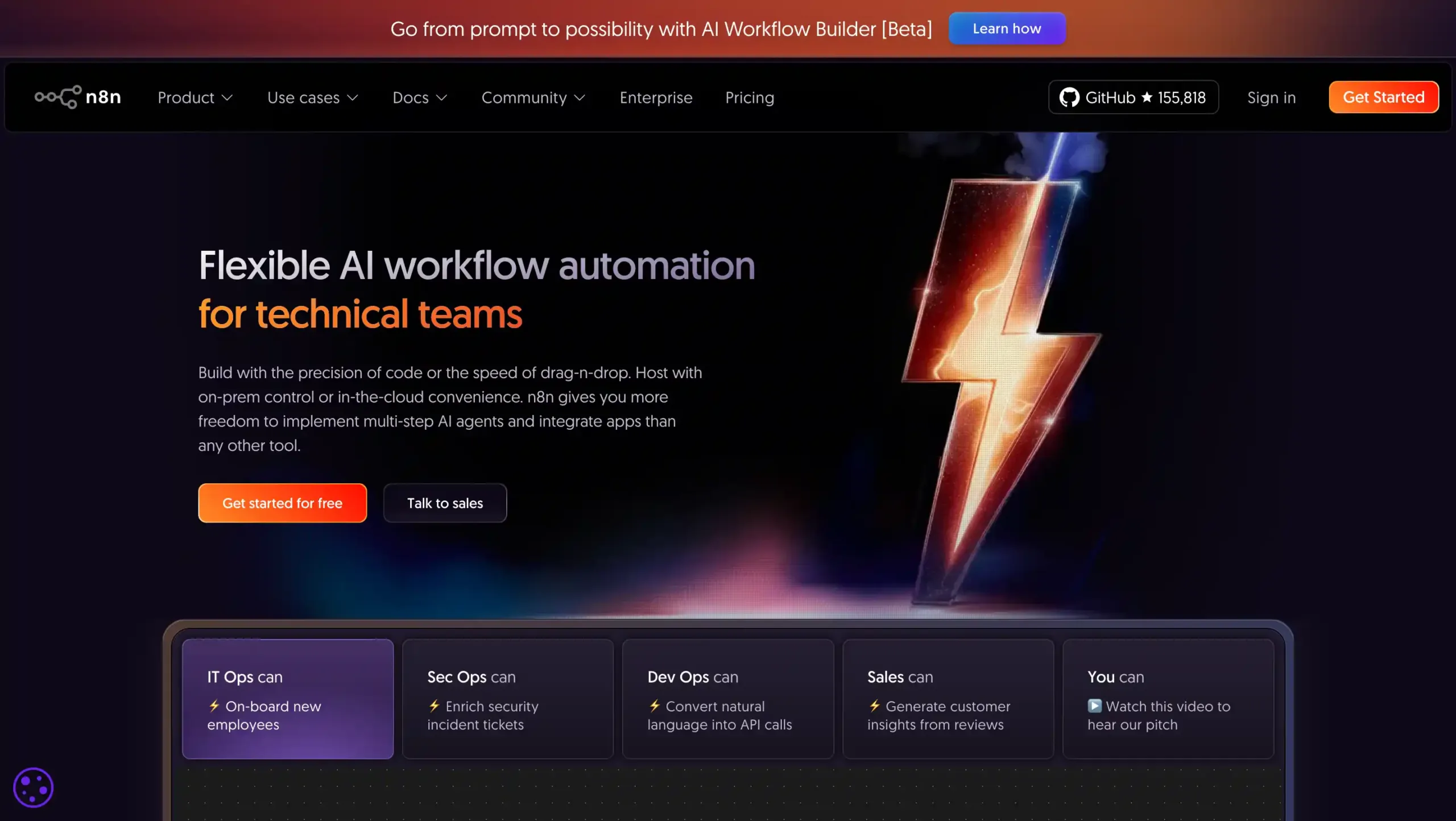 N8n-best enterprise workflow automation software