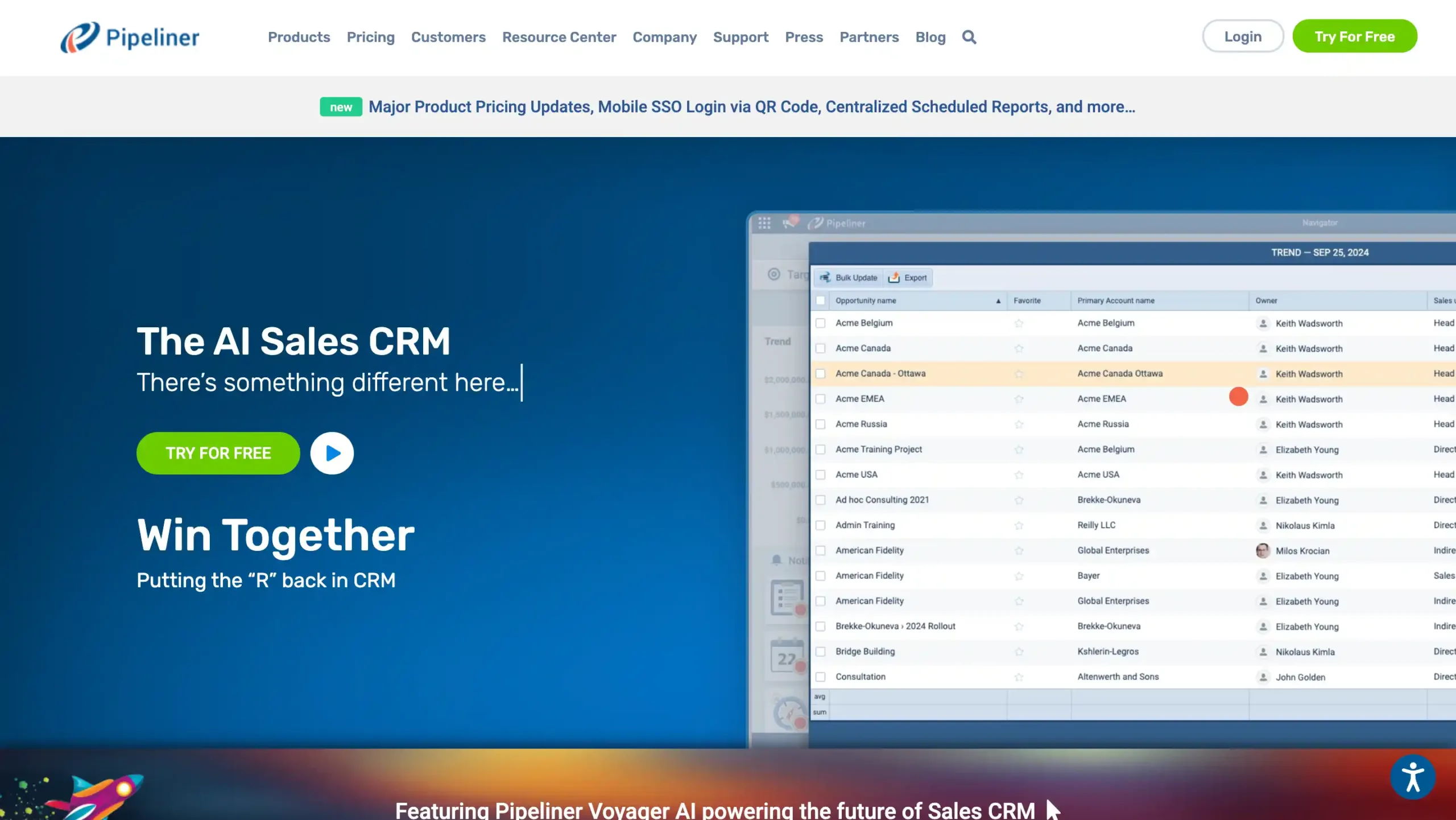 Pipeliner-software crm untuk transportasi