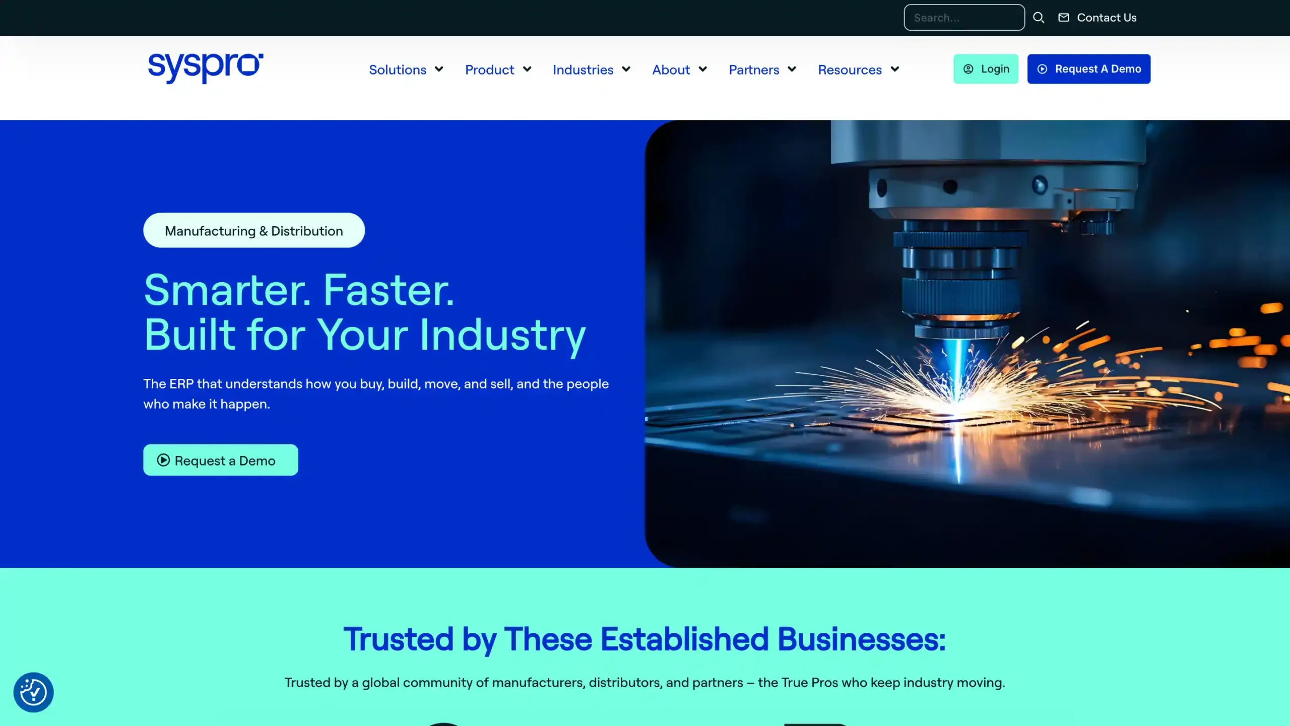 Landing Page Syspro Syspro-aplikasi erp terbaik